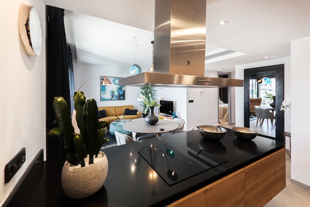 kitchen in studio apartments design