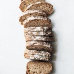sliced brown bread