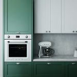 white kitchen with white cabinets
